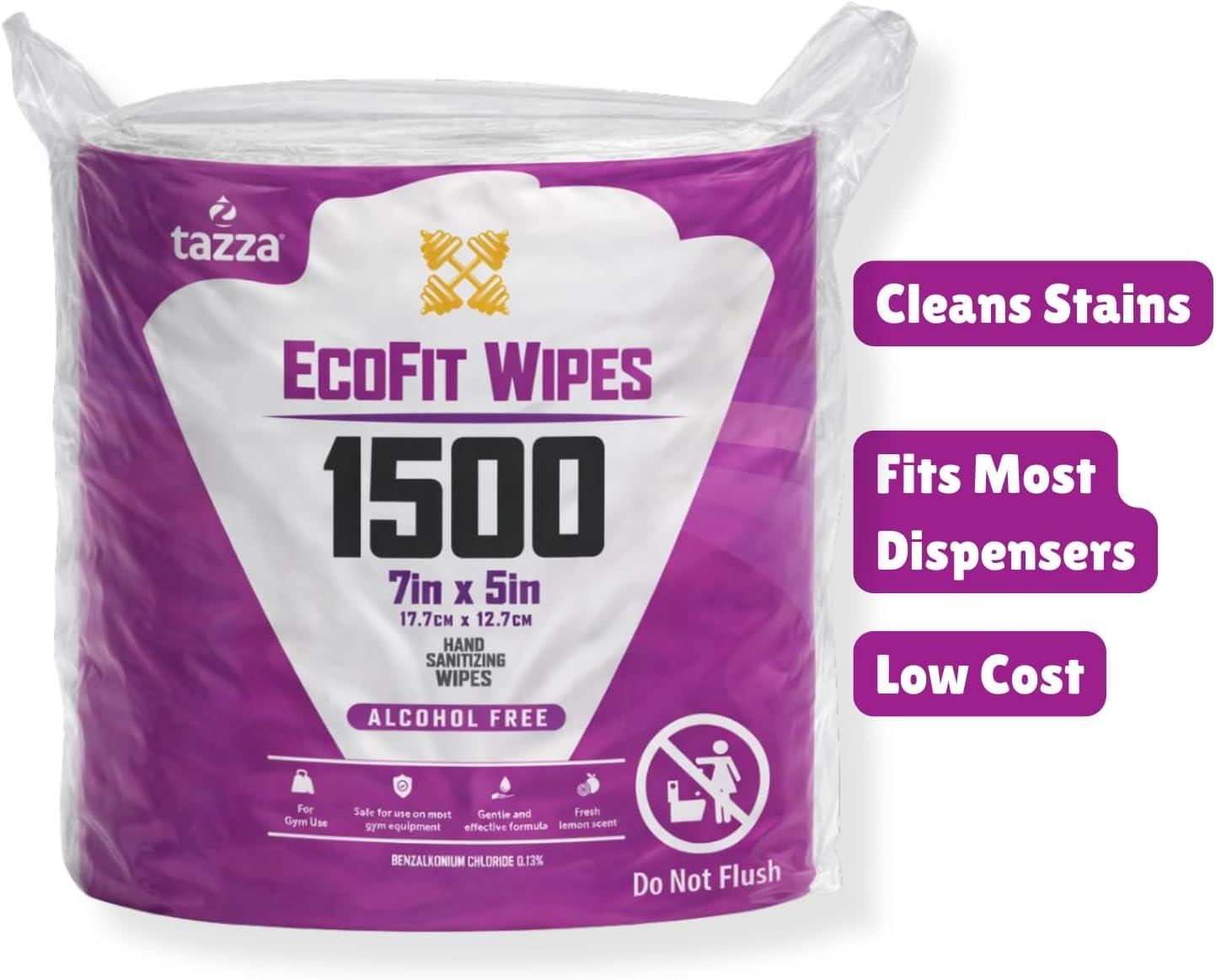 image:imageWet Wipes Alcohol Free 4 Rolls 1500 Wipes per Roll Disposable Cleaning Multi Surface Disinfectant Wipes Bulk Non Alcohol Hands Surface Cleaning Wipes 6000 total