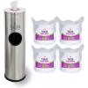 image:imageStainless steel wipe dispenser PLUS our 1 wipe 4  1200 Count 4800 total