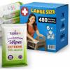 image:imageTazza Alcohol Wipes  Unscented Travel Hand Cleaning Wipes  80 Ct Pack of 6 480 Wipes